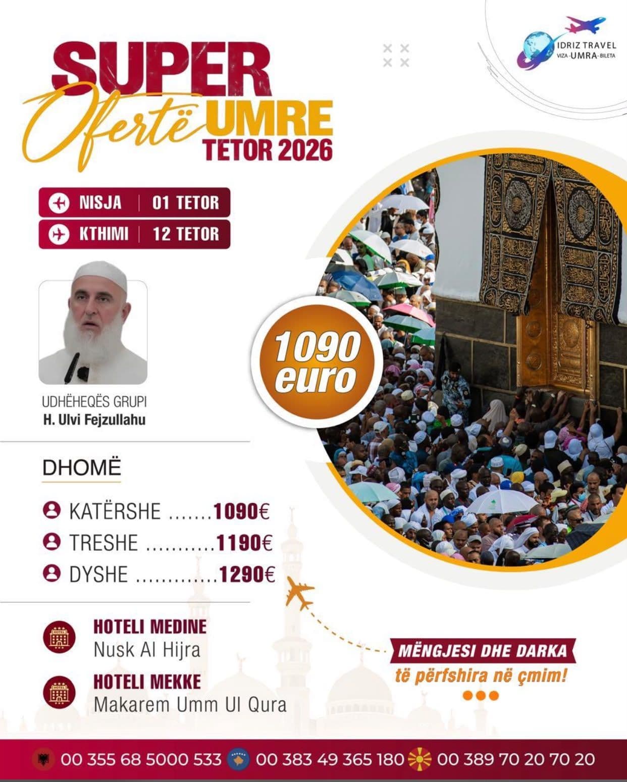 SUPER Ofertë UMRE Tetor 2026