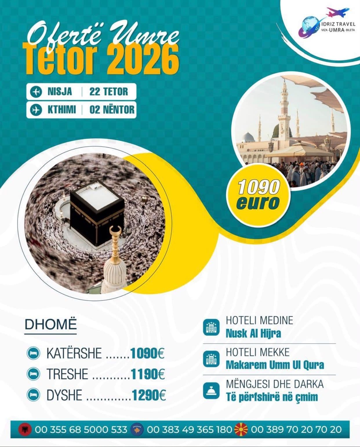 Ofertë Umre